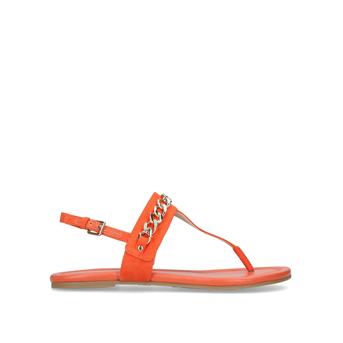Bristol Orange Chain Detail Sandals from Nine West