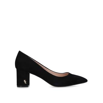 Burlington Court Black Block Heel Court Shoes from Kurt Geiger London