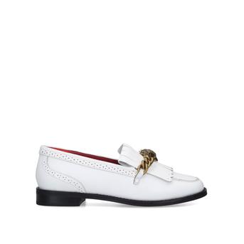 Chelsea Formal Loafer White Eagle Embellished Loafers from Kurt Geiger London