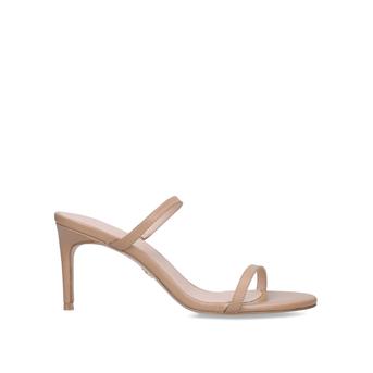 Petra Nude Stiletto Heel Strappy Sandals from Kurt Geiger London