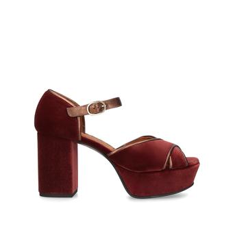 Dory Rust Block Heel Platform Sandals from Chie Mihara