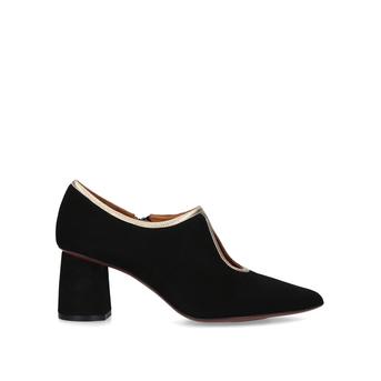 Loreale Black Suede Pointed Toe Court Shoes from Chie Mihara