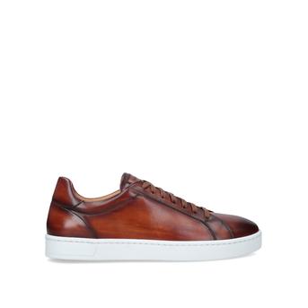 Nos Mikel Tennis Sneaker Tan Lace Up Trainers from Magnanni