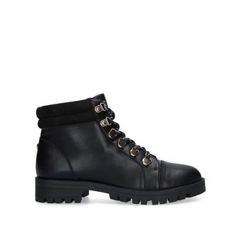 Samble Black Hiker Style Ankle Boots from Carvela