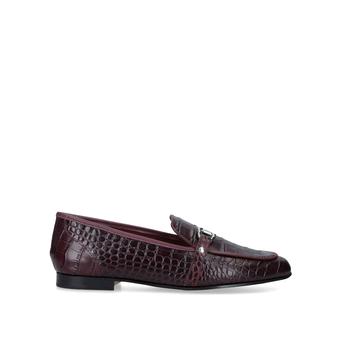 Astawia Red Croc Effect Loafers from Aldo
