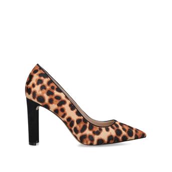 Febriclya Leopard Print Block Heel Court Shoes from Aldo