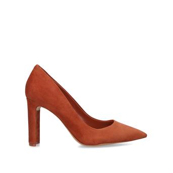 Febriclya Rust Block Heel Court Shoes from Aldo