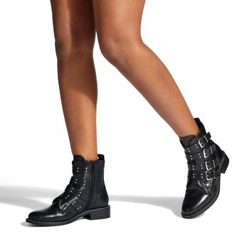 carvela black biker boots