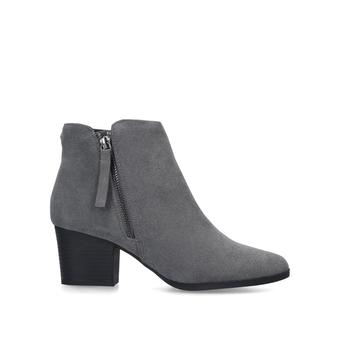 Tessa Grey Block Heel Ankle Boots from Carvela Comfort