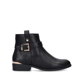 Trudy Black Buckle Ankle Boot from Carvela Comfort