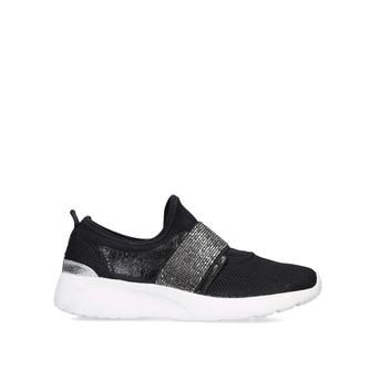 Connie Black Sock Trainers With Embellished Strap from Carvela Comfort