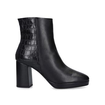 Tiptoe Black Block Heel Ankle Boots from Carvela