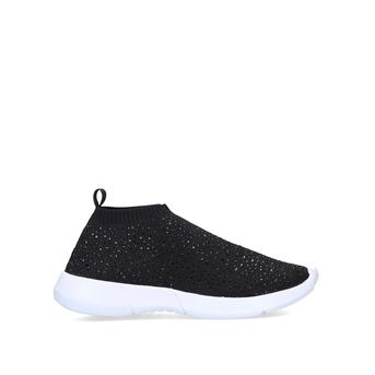 Cambrie Black Embellished Sock Trainers from Carvela Comfort