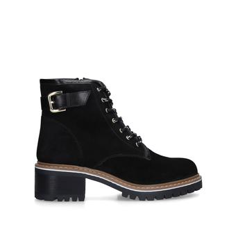 Tame Black Buckle Detail Hiker Boots from Carvela