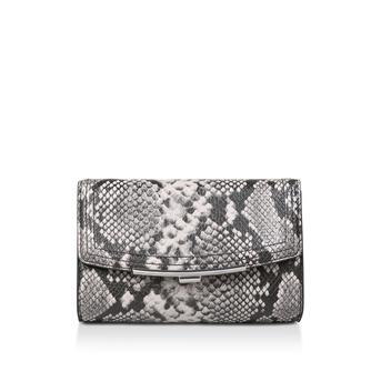 Unelillan Snake Print Clutch Bag from Aldo
