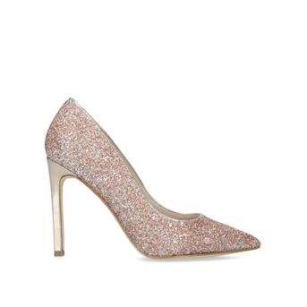 Tatiana Metallic Pink Stiletto Heel Court Shoes from Nine West
