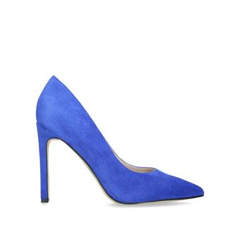 Tatiana Blue Suede Stiletto Heel Court Shoes from Nine West