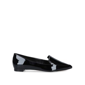 Abay Black Patent Flats from Nine West
