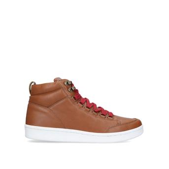 Wallace Tan High Top Trainers from KG Kurt Geiger