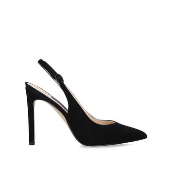 Tina Black Slingback Stiletto Heel Court Shoes from Nine West