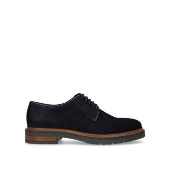 Farringdon Derby Navy Suede Derby Shoes from Kurt Geiger London