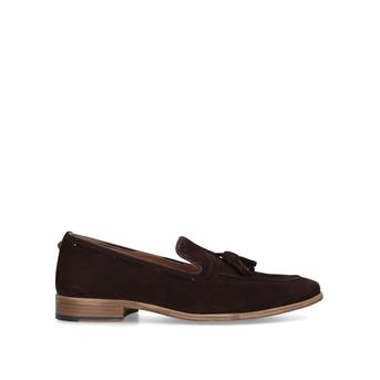 Levi Loafer Brown Eagle Embellished Tassel Loafers from Kurt Geiger London