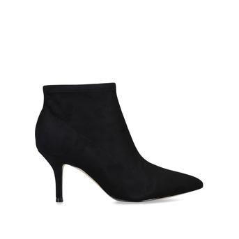 Pearce Black Stiletto Heel Ankle Boots from Nine West