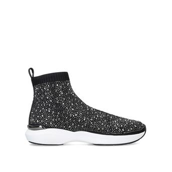 Jibberish Bling Metallic Embellished Sock Trainers from Carvela