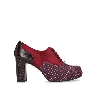 Joop Red Block Heel Platforms Shoes from Chie Mihara