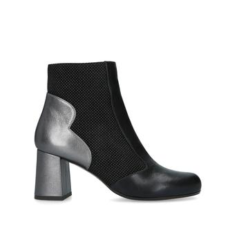 Moira Black Block Heel Ankle Boots from Chie Mihara