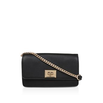 Scheule Black Belt Bag With Detachable Chain Strap from Aldo