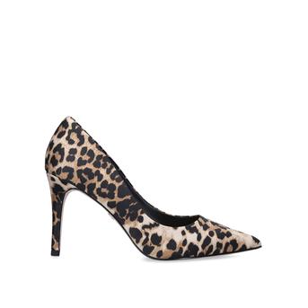 Alia Leopard Print Stiletto Heel Court Shoes from KG Kurt Geiger