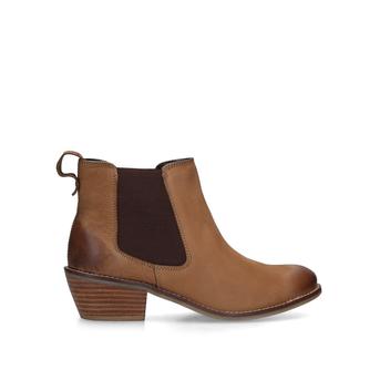 Rink Tan Western Style Ankle Boots from Carvela Comfort