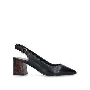 Aloicia Black Slingback Tortoiseshell Court Heels from Aldo
