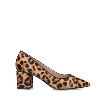 Friravia Leopard Print Block Heel Court Shoes from Aldo
