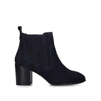 Result Navy Block Heel Ankle Boots from Carvela Comfort
