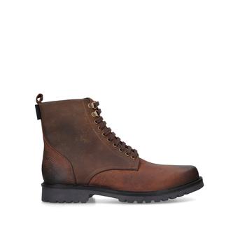 Charles Boot Brown Lace Up Ankle Boot from Kurt Geiger London