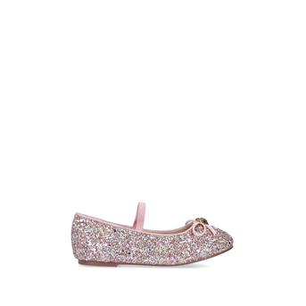 Mini Esme Pink Glitter Mary Jane Shoe Ages 2-7 from Kurt Geiger London