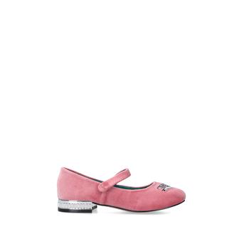 Fauna Mary Janes Pink Swan Ballerinas Ages 2-7 from Kurt Geiger London