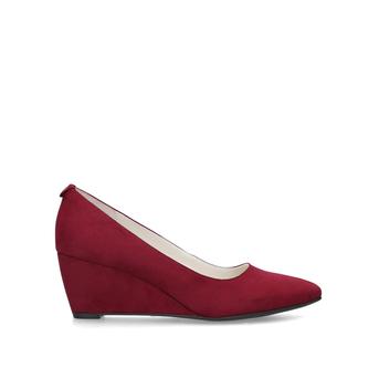 Isley Wine Wedge Heels from Anne Klein