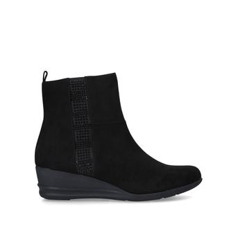Callen Black Ankle Boots from Anne Klein
