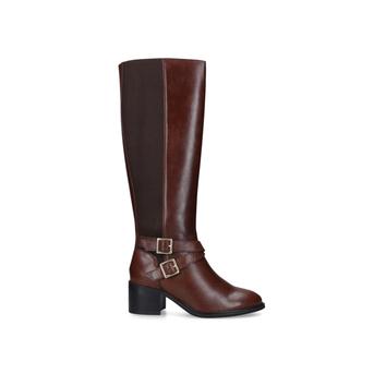 Torpedo Brown Knee High Boots from Carvela