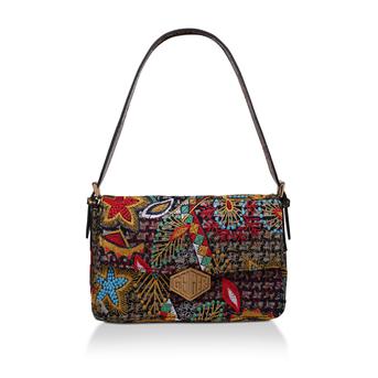 Geiger 20 Bag Multi-Coloured Printed Shoulder Bag from Kurt Geiger London