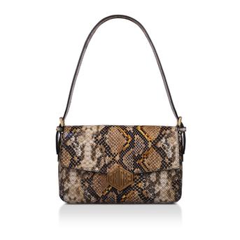 Geiger 20 Bag Snake Print Shoulder Bag from Kurt Geiger London