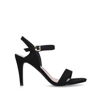 Poppy Wide Fit Wide Fit Black Strappy Sandals from Miss KG