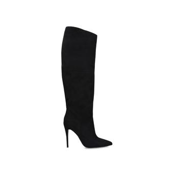 Dakota Black Stiletto Heel High Leg Boots from Steve Madden