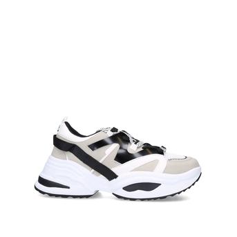 Fay White And Black Chunky Trainers from Steve Madden