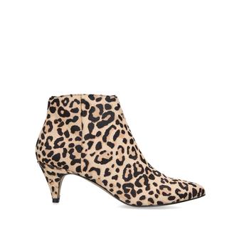 Lucinda Leopard Print Ankle Boots from Steve Madden