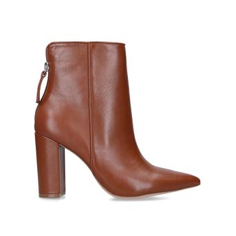 Renn Tan Block Heel Ankle Boots from Steve Madden