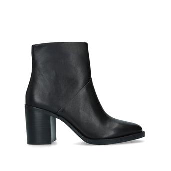 Tenley Black Block Heel Ankle Boots from Steve Madden